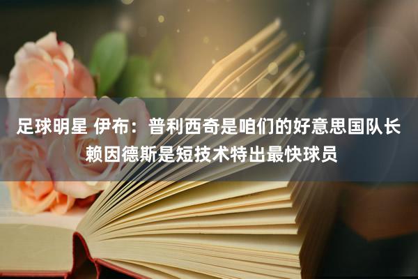 足球明星 伊布：普利西奇是咱们的好意思国队长 赖因德斯是短技术特出最快球员